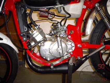 Motor tuning moped kezével (a levegő térfogata hűtőteljesítmény) Motor tuning moped saját kezűleg