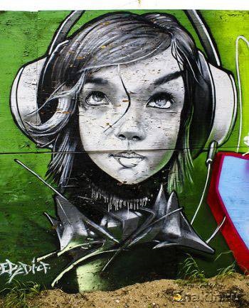 Street art - egy olyan világban, graffiti (graffiti) Street art - egy olyan világban, graffiti
