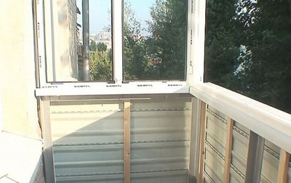 Melegítő az erkély a Hruscsov - a jogi és műszaki szempontok