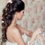 Este és esküvői frizurák a hosszú haj, ladyemansipe