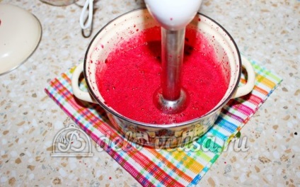 Cseresznye lekvár zselatinnal recept egy fotó - egy lépésről lépésre főzés lekvár cseresznye zselatin
