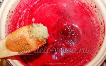 Cseresznye lekvár zselatinnal recept egy fotó - egy lépésről lépésre főzés lekvár cseresznye zselatin