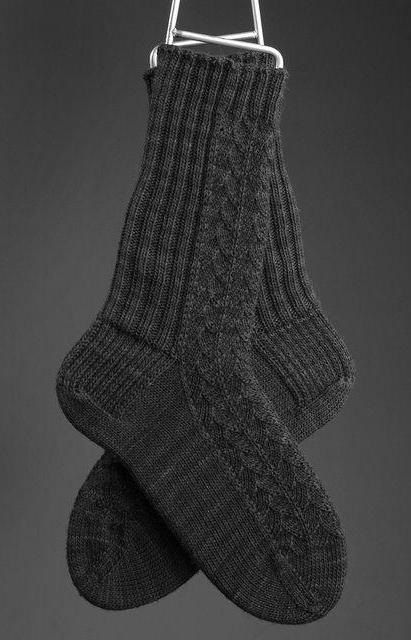 Kötés zokni áramkör minta küllők, leírás és javaslatok