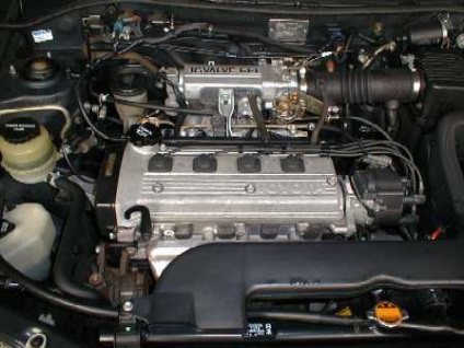 Vezérműszíj csere a Toyota 4E-Fe (Toyota) Vezérműszíj csere Toyota 4E-FE