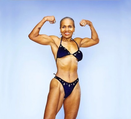 80. bodibildersha Ernestine Shepherd felfedi a titkot, ő kiváló formában