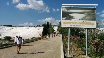 A hófehér Pamukkale és az ősi város Hierapolis - látni kell Törökországban - élni én (régi) A hófehér Pamukkale és az ősi város Hierapolis - látni kell Törökország - élőben utazás