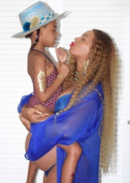 Beyonce elrejteni a nyilvánosság a gyermekek születése