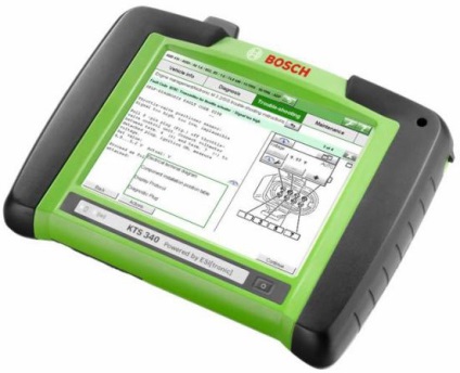 Bosch KTS - teherautó diagnosztikai szkenner