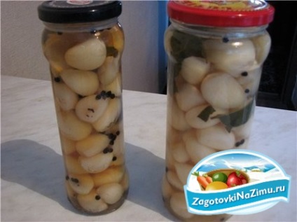 A fokhagyma egy téli recept, finom fokhagyma recept a téli (téli) A téli fokhagyma recept fokhagyma ízletes recept a téli