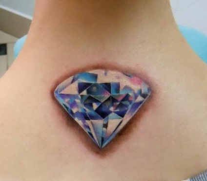 Mit jelent a tetoválás „gyémánt”