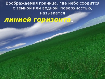 Mi a horizonton a kezdeti osztályok, előadások (horizont) Mi a horizonton a kezdeti osztályok, előadások