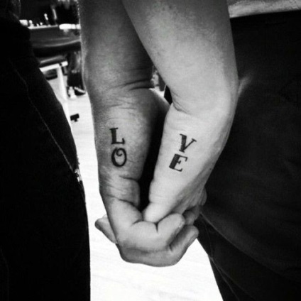 Ez a szeretet 35 legjobb ötletek páros tattoo (fotó)