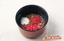 Gulyásleves burgonya multivarka lépésről lépésre recept fotók (burgonya) Gulyásleves burgonya multivarka lépésről lépésre recept fotók