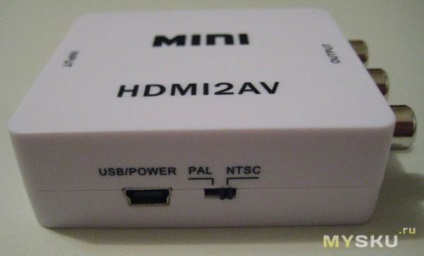 Hdmi2av vagy mini véleményét, hogyan kell csatlakoztatni az eszközt a TV HDMI Nem HDMI bemenet