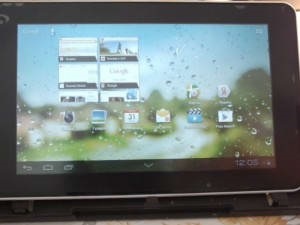 Huawei MediaPad 7 Lite - ez a folyamat tabletta firmware