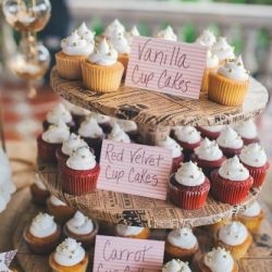 Ötletek Esküvői torta cupcakes