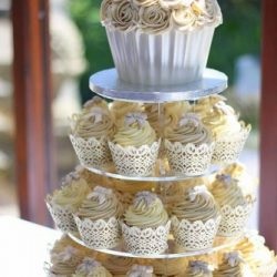 Ötletek Esküvői torta cupcakes