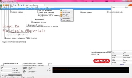 Hogyan lehet csatlakozni a szerverhez Samp - Samp x