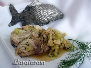 Főzni halat mártással - halételek - főételek - kedvenc receptek