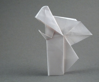 Hogyan készítsünk origami angyal