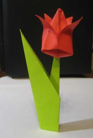 Hogyan készítsünk origami tulipán modulok
