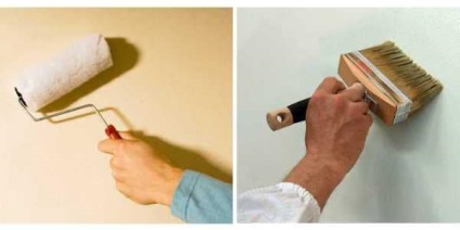 Hogyan gitt falak festésére technológia