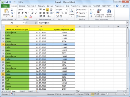 Hogyan lehet eltávolítani az üres sorokat az Excel