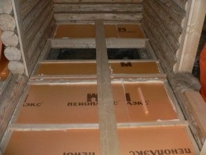 Hogyan szigeteljük a padlót a kezüket Penoplex (Penoplex) Hogyan szigeteljük a padlót a kezüket Penoplex