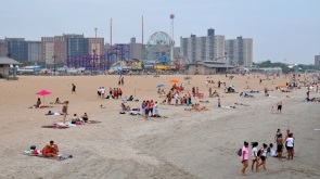 Coney Island (Coney Island), New York - Az épületek, az amerikai város