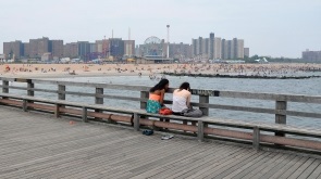 Coney Island (Coney Island), New York - Az épületek, az amerikai város
