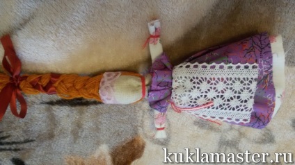 Doll amulett tegezeslégy saját kezét - a varázsló lépésről lépésre osztály, baba készítő