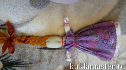 Doll amulett tegezeslégy saját kezét - a varázsló lépésről lépésre osztály, baba készítő