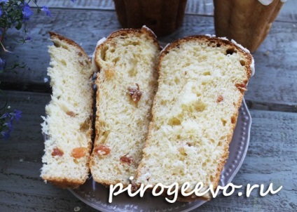 Easter torta mazsola száraz élesztőt (egyszerű recept) (Easter) Easter torta mazsola száraz élesztőt (egyszerű recept)