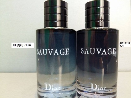 Vásárolni az eredeti, és megkülönböztetni a hamis Christian Dior Sauvage (21 fotó)