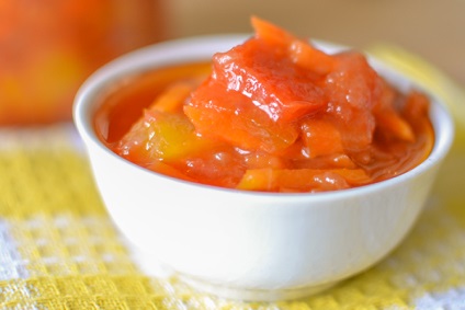 Lecho paradicsom hagyma sárgarépa paprika receptek