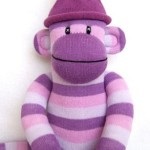 Monkey farag az agyag a kezüket (agyag) Monkey farag az agyag a kezüket