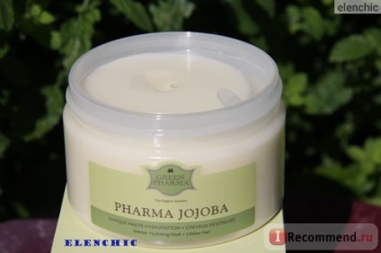Hair Mask zöld pharma jojoba Express - «zöld pharma kifejezett maszk teljesen gazdálkodás jojoba