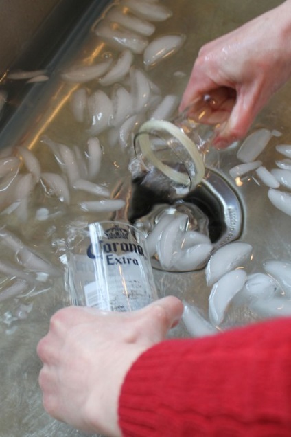 Nem csak, hogyan lehet az edényeket hűlni sörös pohár üveg palackok