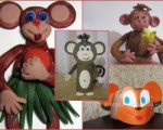 Monkey agyagból kezük (kéz) Monkey agyagból kezük
