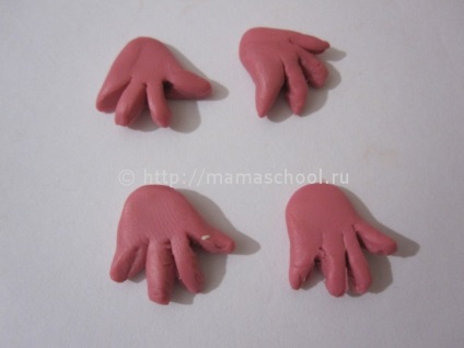 Monkey agyagból kezük (kéz) Monkey agyagból kezük