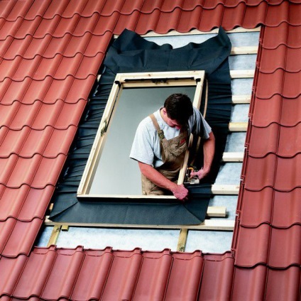 Tetőablakok - hogyan lehet egy könnyű ablak a tetőn