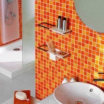Orange fürdőszoba tervezés fotó kollekcióban csempék (tervezés) Orange fürdőszoba tervezés, fotó csempe kollekció