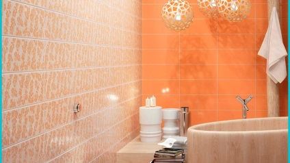Orange fürdőszoba tervezés fotó kollekcióban csempék (szoba) Orange fürdőszoba tervezés, fotó csempe kollekció