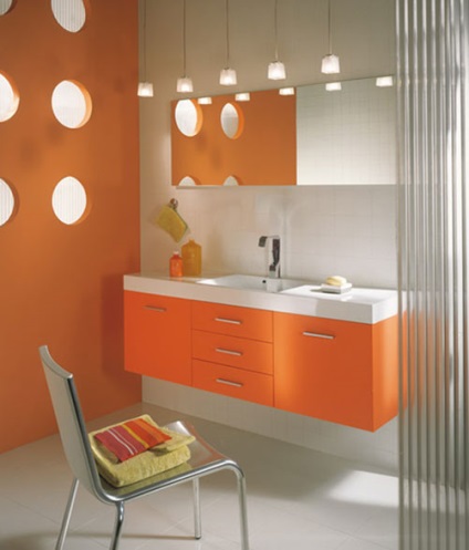 Orange fürdőszoba fotó