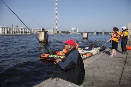 Jellemzők halászati ​​Szentpéterváron a Néva