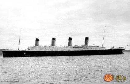 Hogyan és hol a Titanic kihajózott az út a legendás hajó