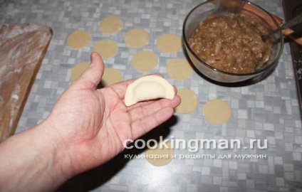 Gombóc csirke - főzés a férfiak (ravioli recept) Gombóc csirke - főzés a férfiak