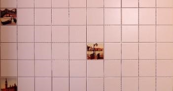 dominó csempe Fehéroroszország, fürdőszoba