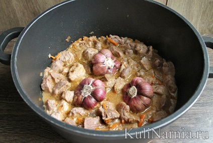 Pilaf sertéshús recept lépésről lépésre fotók