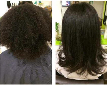 Polírozó haj előtt és után (fotó), áttekintésre, ajánlások